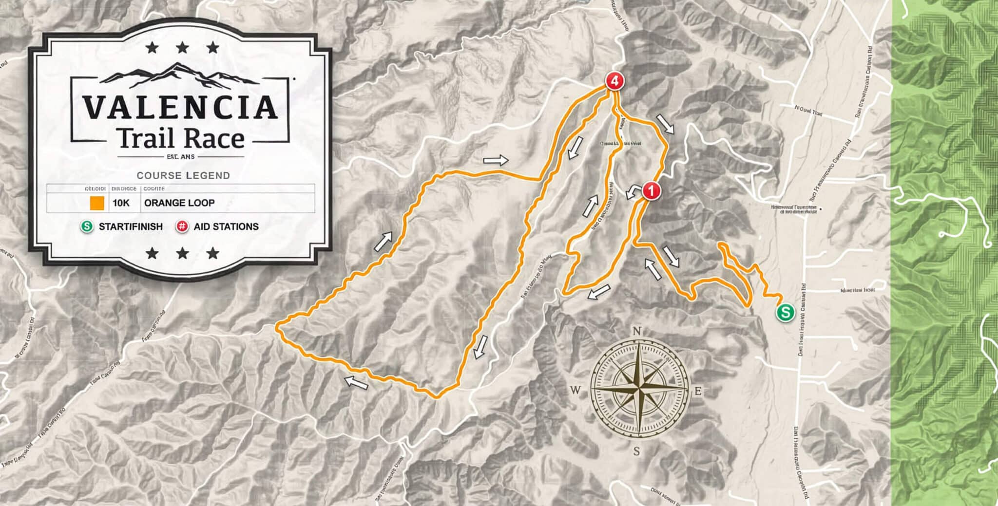 10K Course Map